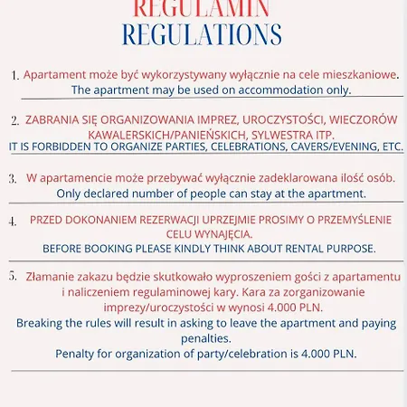 Luxurious Vanilla Apartment, Self Check-in 24h, Free Parking, Air-conditioning * Posen