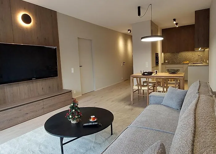 Luxurious Vanilla Apartment, Self Check-in 24h, Free Parking, Air-conditioning 公寓 波兹南