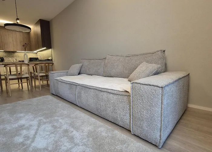 Luxurious Vanilla Apartment, Self Check-in 24h, Free Parking, Air-conditioning 公寓 *