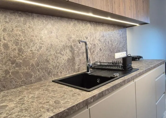 公寓 Luxurious Vanilla Apartment, Self Check-in 24h, Free Parking, Air-conditioning 波兹南