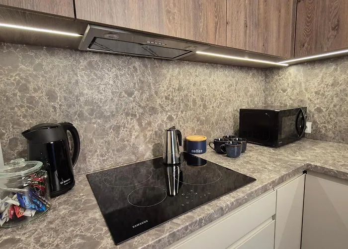 公寓 Luxurious Vanilla Apartment, Self Check-in 24h, Free Parking, Air-conditioning