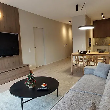 Luxurious Vanilla Apartment, Self Check-in 24h, Free Parking, Air-conditioning 公寓 波兹南