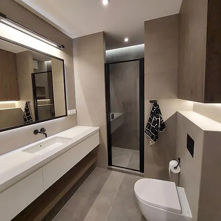 公寓 Luxurious Vanilla Apartment, Self Check-in 24h, Free Parking, Air-conditioning