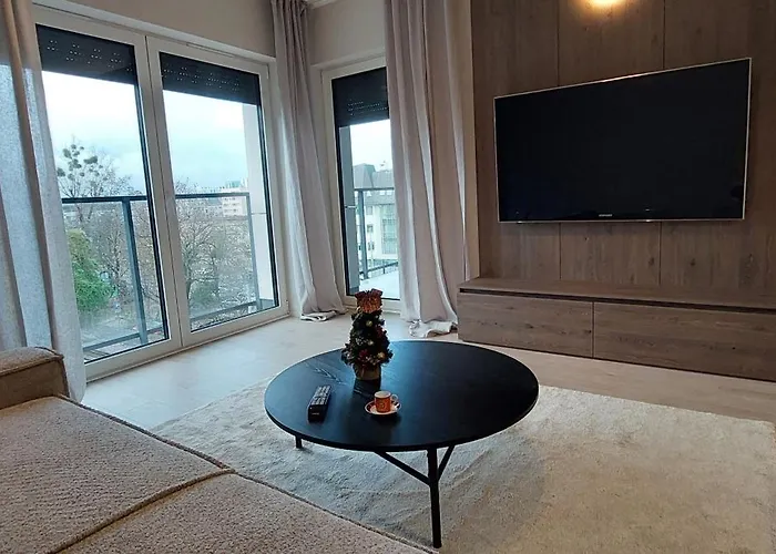 Luxurious Vanilla Apartment, Self Check-in 24h, Free Parking, Air-conditioning פוזנן